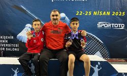 Erzincanlı Badmintoncular Türkiye Şampiyonası’ndan 3 Madalya ile Döndü