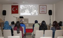 Erzincan Salih Baba Yurdu'nda Kut-ül Amare zaferi film gösterimiyle anıldı