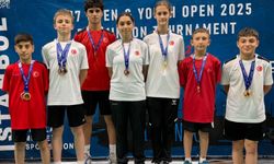 İstanbul’da düzenlenen uluslararası turnuvada Erzincanlı sporcular fırtına gibi esti