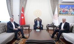 Ali Yalçın, Milli Eğitim Bakanı Tekin'i ziyaret etti