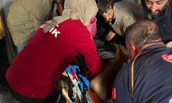 Ayağını makineye kaptıran işçi ağır yaralandı