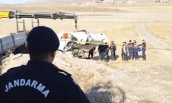 Toprak yığınına çarpan TIR'ın şoförü öldü