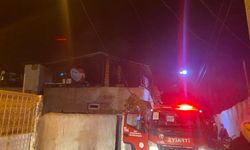 Alaşehir'de evinin yandığını görüp, baygınlık geçirdi