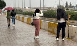 Antalya'da sağanak, yerini fırtına ve doluya bıraktı / Video eklendi