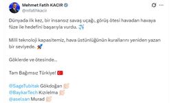 Bakan Kacır: Milli teknoloji kapasitemiz, hava üstünlüğünün kurallarını yeniden yazan bir seviyede