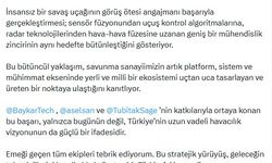 Bayraktar KIZILELMA 'hava-hava' füzesiyle hedefi vurdu (2)