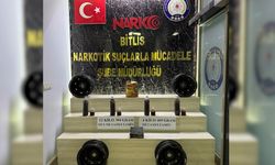 Bitlis'te araçta 16 kilo 769 gram metamfetamin ele geçirildi; 2 tutuklama
