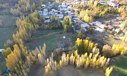 Bitlis'te sonbahar güzelliği