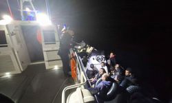 Bodrum'da denizde mahsur kalan 26 kaçak göçmen kurtarıldı