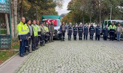 Bursa'da hayat durdu; Ata'ya saygı dron kamerasında