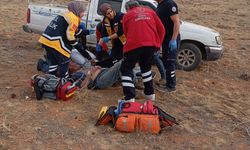 Dağlık alanda kalp krizi geçiren çoban, hava ambulansıyla kurtarıldı