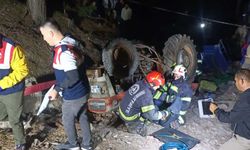 Denizli'de kayıp çift, devrilen traktörün altında ölü bulundu