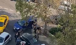 İstanbul- Ataşehir'de trafikte yol kavgası kamerada