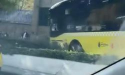 İstanbul - Beşiktaş'ta İETT otobüsü kaza yaptı - 5 / Ek fotoğraflarla