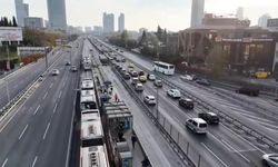 İstanbul- D-100 Karayolu'nda 09.05'te hayat durdu