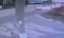 İzmir'de 2 kişinin öldüğü, 4 kişinin yaralandığı kaza kamerada