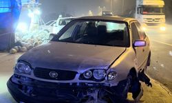 Kaza sonrası sürücüler arasında kavga çıktı; polis araya girdi