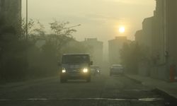 Keşan'da yoğun sis; görüş mesafesi 30 metreye düştü / Video eklendi