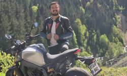 Motosiklet sürücüsünün öldüğü kaza kamerada