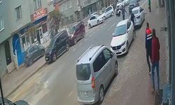 Otomobile çarpmamak için ani fren yapan sürücü, motosikletinin devrilmesi sonucu yaralandı