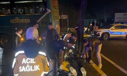 Tekirdağ'da yolcu otobüsü ile halk otobüsü çarpıştı; 9 yaralı / Ek fotoğraflar