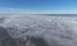 1915 Çanakkale Köprüsü siste kayboldu