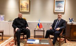 Bakan Fidan, Ukrayna Milli Güvenlik ve Savunma Konseyi Sekreteri Umerov ile bir araya geldi