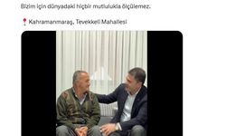 Bakan Kurum'dan depremzede aileye ziyaret