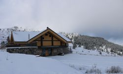 Bolu'nun yüksekleri beyaz örtüyle kaplandı