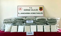 Edirne'de 97 kilo skunk ve 9 kilo kokain ele geçirildi