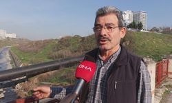 İstanbul- Haramidere'nin rengi kırmızıya döndü; mahalleli tepki gösterdi