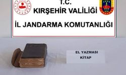 Kırşehir’de Osmanlı Dönemi’ne ait el yazması Kur’an-ı Kerim ele geçirildi