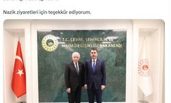 MHP'li Adan, Bakan Kurum'u ziyaret etti