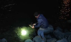 Misina ve ipe dolanan caretta carettayı vatandaşlar kurtardı