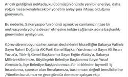 Sakaryaspor Başkanı Kıratlı istifa ettiğini açıkladı