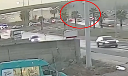 Şırnak'ta vinç, kavşaktaki 6 araca çarptı; 7 yaralı (2)