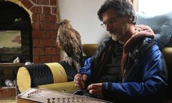 Tedavi edip doğaya bıraktığı kızıl şahin, aylar sonra geri döndü