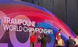 Trambolin cimnastikte bir Türk ilk kez dünya ikincisi oldu; hedefi olimpiyat