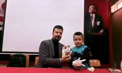 Yazar Gönen, mezun olduğu ilkokulda öğrencilerle buluştu