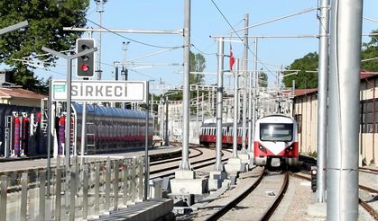 Sirkeci-Kazlıçeşme hattında 3,7 milyon yolcu taşındı