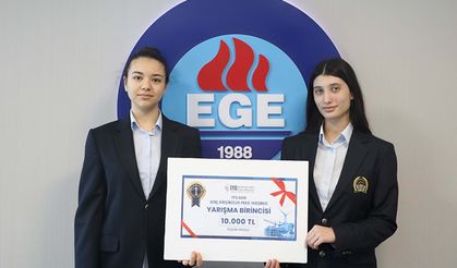Özel Ege Lisesi, Genç Girişimciler Proje Yarışması'nda birincilik elde etti