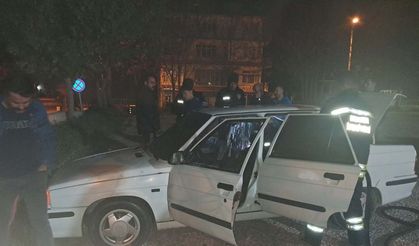 4 otomobili yaktı; o anlar kamerada