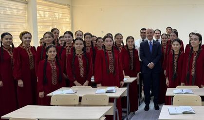 Yükseköğretim Kurulu Başkanı Özvar, Türkmenistan’ı ziyaret etti