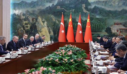 Cumhurbaşkanı Erdoğan, Çin Devlet Başkanı Şi ile bir araya geldi