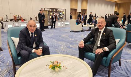Aliyev ve Paşinyan, Çin'de bir araya geldi