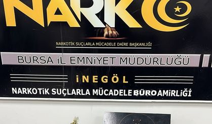 İnegöl'de uyuşturucu operasyonu