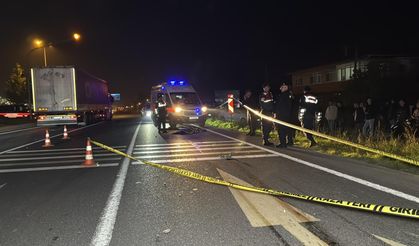 Hafif ticari aracın çarptığı kadın öldü