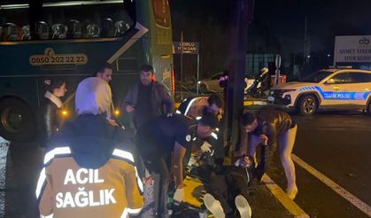 Tekirdağ'da yolcu otobüsü ile halk otobüsü çarpıştı; 9 yaralı / Ek fotoğraflar