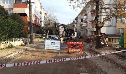 Altyapı çalışmasında doğalgaz hattında sızıntı: 3 sokak ve bir cadde üzerinde kesinti yaşandı