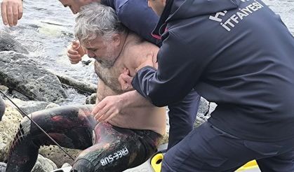 Baklık avına çıktığı zıpkınla kendini yaraladı